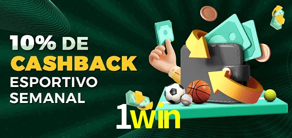 10% de bônus de cashback na 1win